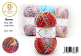 Hilo Isabella Roma 75g de Alta Calidad ISABELLA 纱线